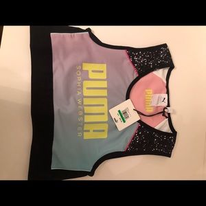 Sophia Webster x Puma crop top